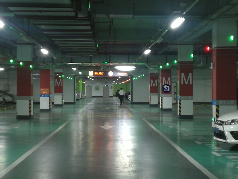 米蘭公館超聲波車位引導案例